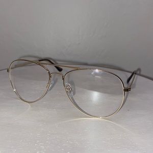 Gold & Silver (2) Aviator Glasses H&M